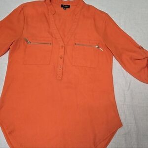 Orange GUESS  Shirt /4 Sleeve Size S